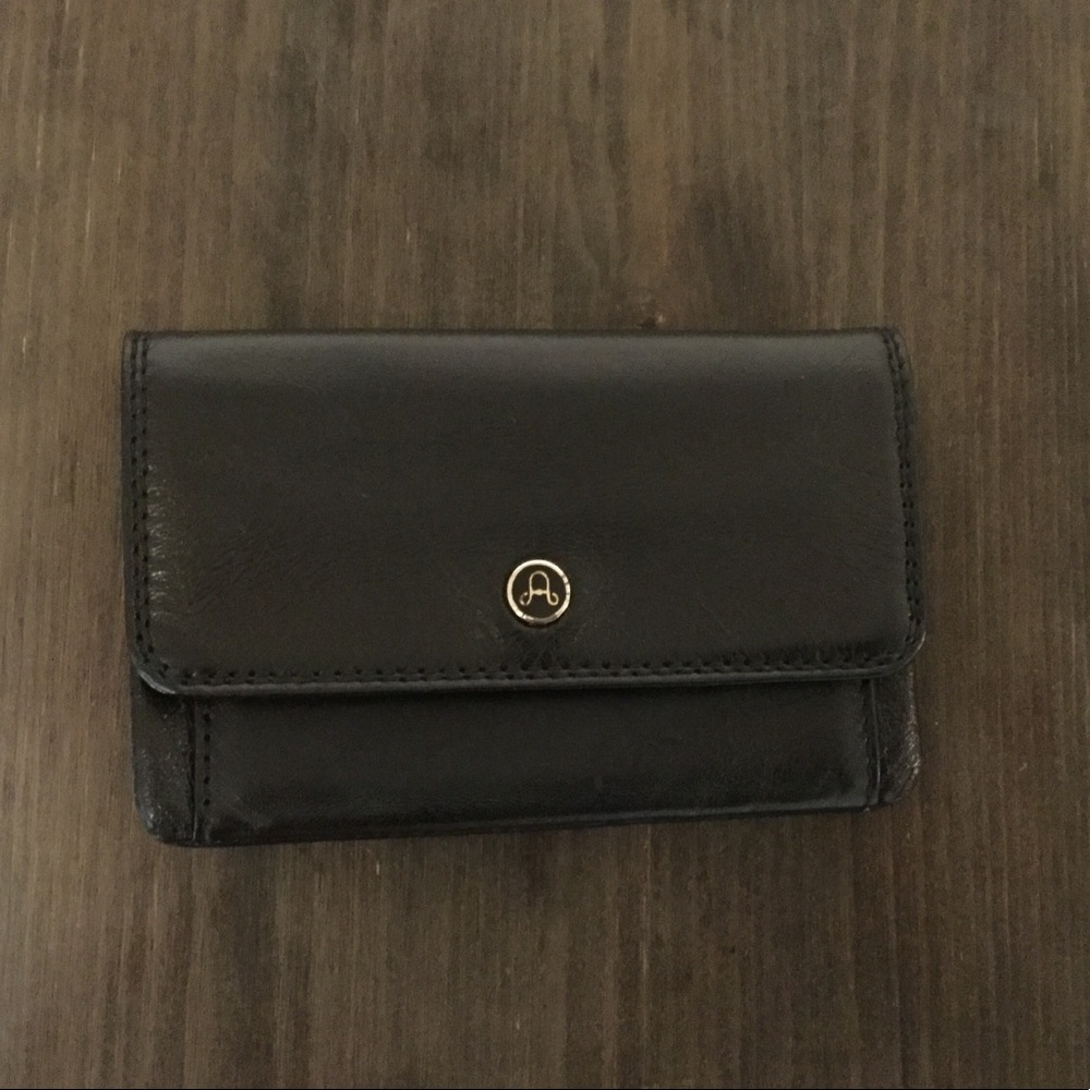 Leather card holder